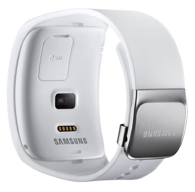 samsung galaxy gear s r750w smart watch with curved super amoled