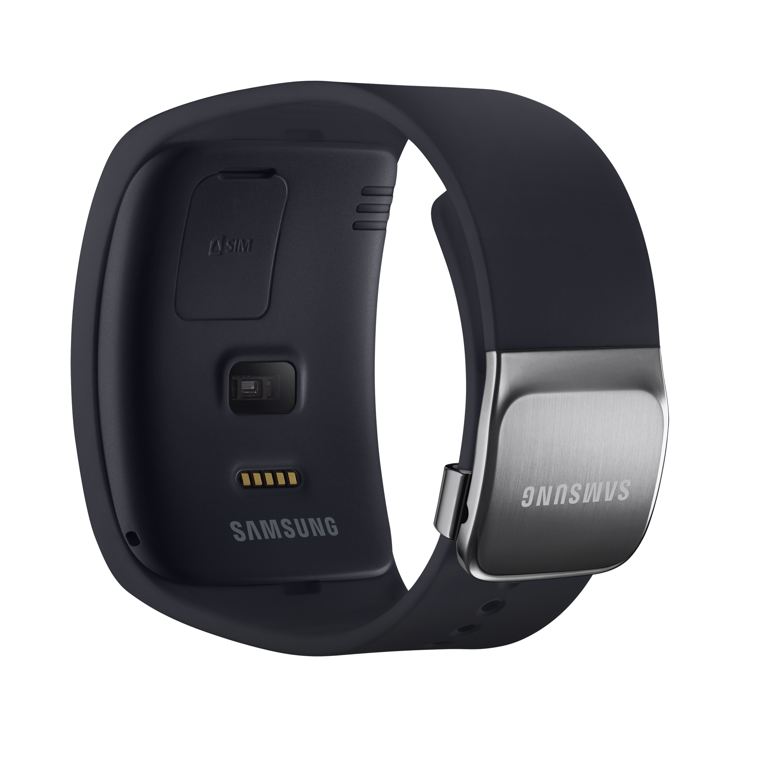 samsung galaxy gear s r750w smart watch with curved super amoled