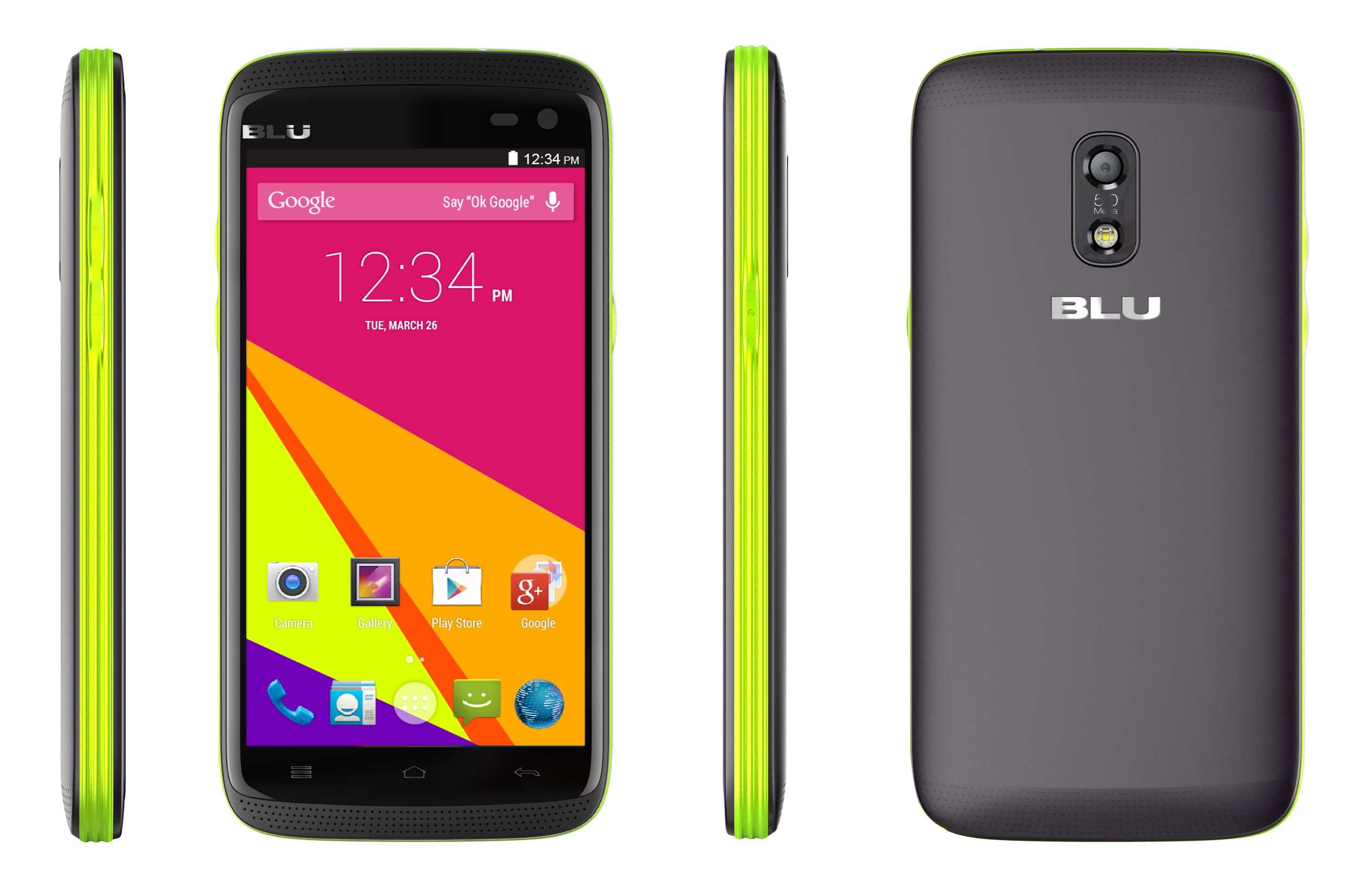 New BLU Sport 4.5 S430u Unlocked GSM DualSIM Android Cell Phone (all