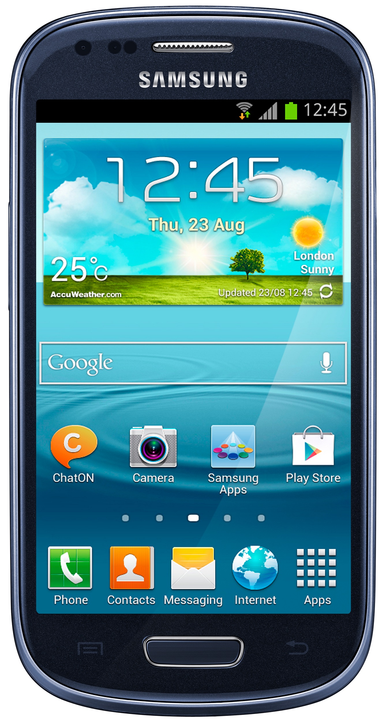 Samsung Galaxy S3 Mini 8GB I8190 Unlocked GSM Android Cell Phone Blue