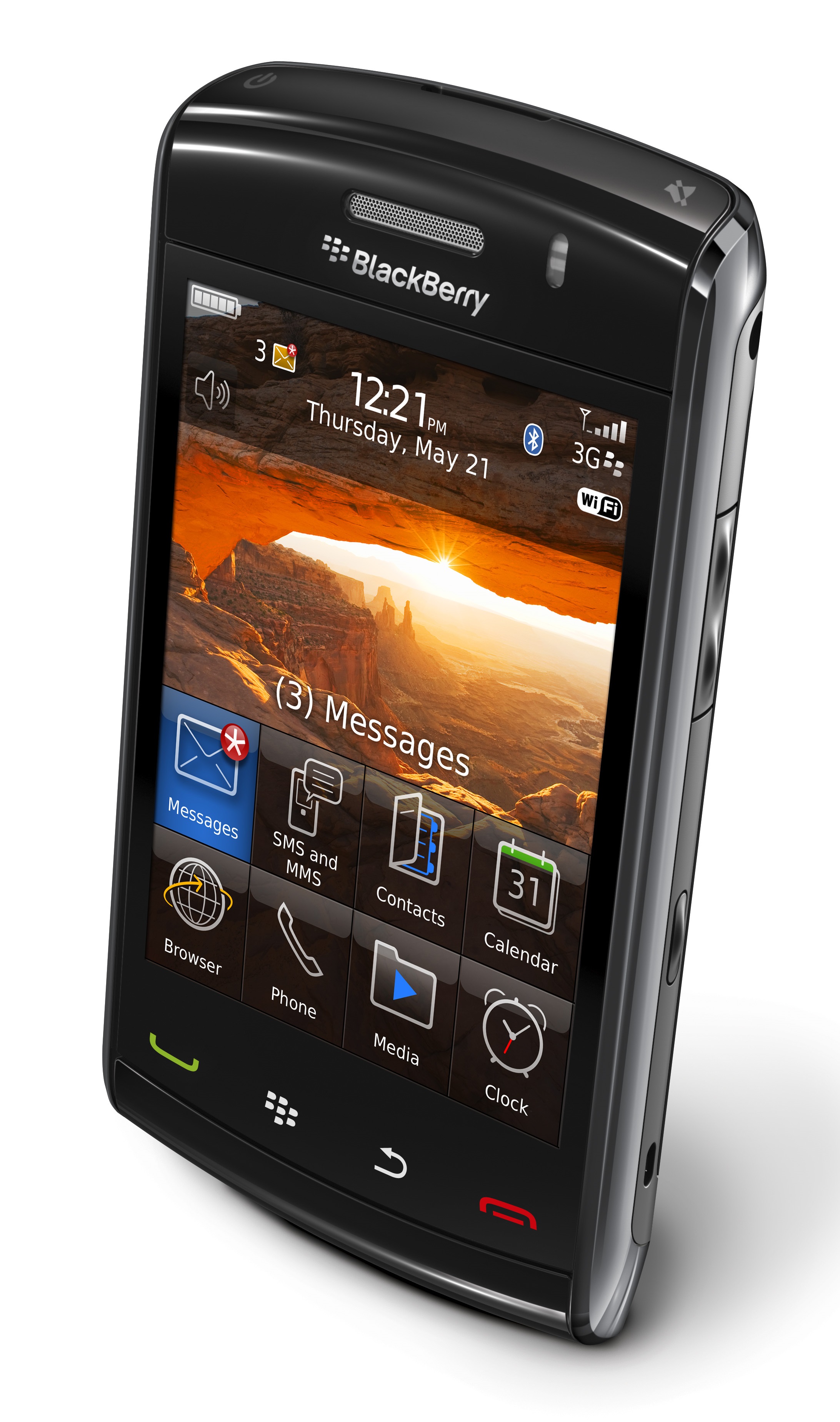 Blackberry Storm2 9550 Unlocked GSM Touchscreen Cell Phone Black